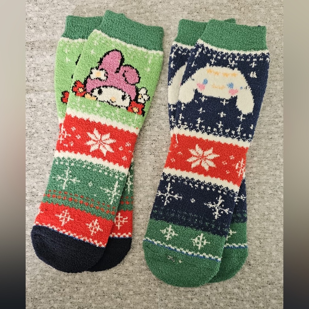 Bundle Christmas fuzzy sock 🧦